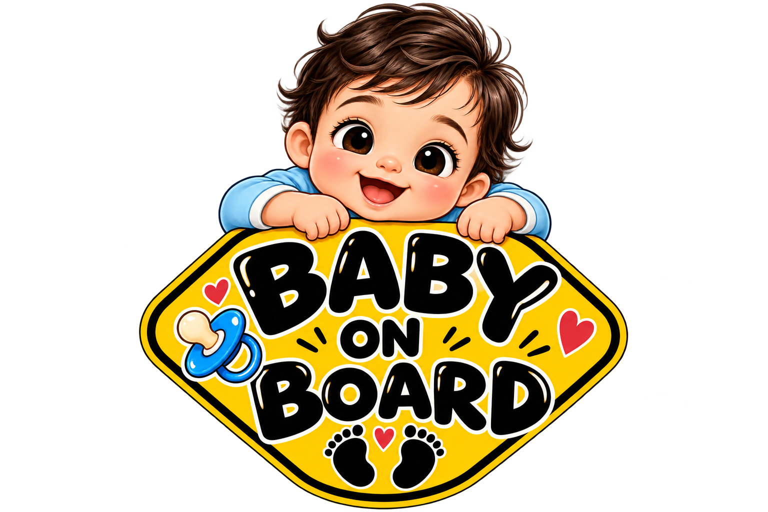 Baby on Board — Peeking Baby